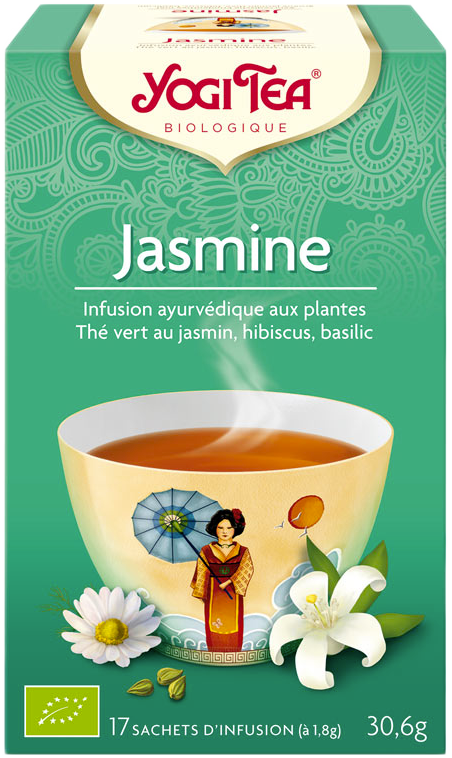 Yogi tea jasmine 17 sachets | achat à bas prix ici